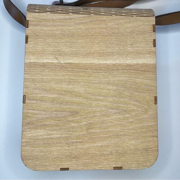 Wooden Handmade Bag Purse - Picture 2 of 16